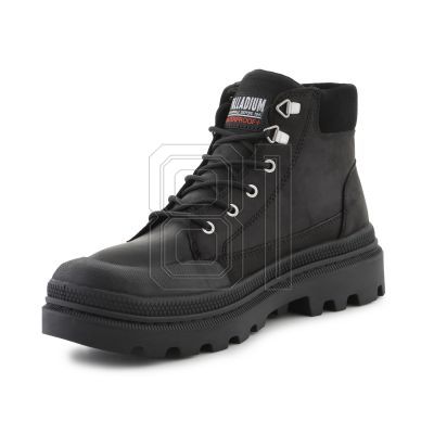 4. Palladium Pallatroopercuff Wp+ M 04365-008-M Schwarze Schuhe