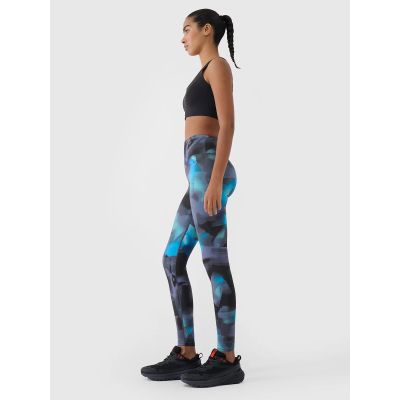 4. Damen-Trainingsleggings mit hoher Taille 4F 4FRSS25TFTIF408-90A