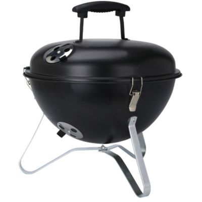 9. KUGELFÖRMIGER TOURING-GRILL 37 CM SCHWARZ