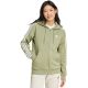 2. adidas Essentials 3-Streifen Fleece-Sweatshirt mit durchgehendem Reißverschluss W JP2352