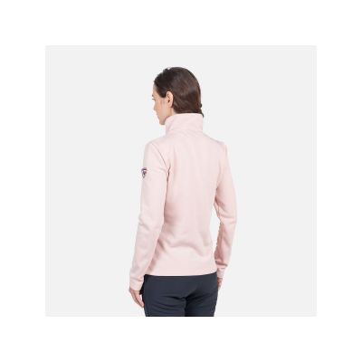 2. Rossignol W Resort 1/2 Zip T-Shirt Rosa