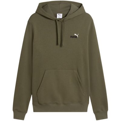 2. Puma ESS 2 Color Herren-Hoodie mit Logo Nr. 1, Größe S, Olivgrün, 684719 81