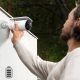 6. Baseus Security S1 Pro Dual 3K Outdoor-Überwachungsset (2 Kameras) – Weiß