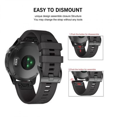 3. Tech-Protect Smooth Hülle für Garmin Fenix ​​​​5 / 6 / 6 Pro / 7 - Schwarz