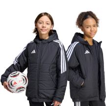 adidas Tiro 26 Winterjacke für Kinder, Schwarz, KA5319