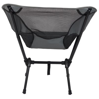 3. Touristen- und Strandstuhl 58x52x64cm Grau