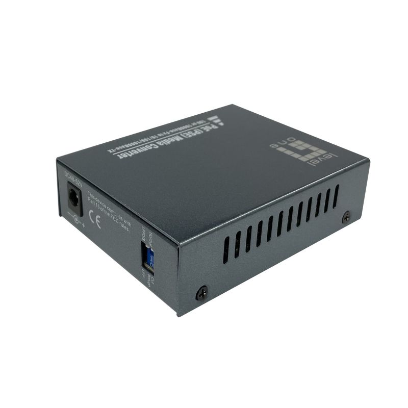 4. LevelOne GVT-2014 Netzwerk-Konverter 1000 Mbit/s 1310 nm Einzel-Grau