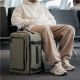 11. Tech-Protect Defender S50 Rucksack für Ryanair & Wizzar, 20 l Laptop, Olivgrün