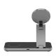 6. Tech-Protect QI15W-A47 MagSafe 3in1 Induktives Ladegerät + USB-C Kabel - Schwarz