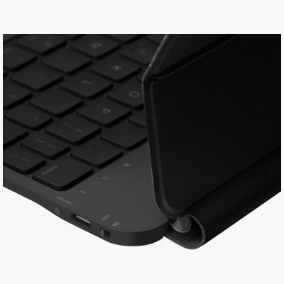 5. Uniq Venno Pro Magnetische Smart-Hülle mit Tastatur für iPad Air 10,9" (2020/2022) / Pro 11" (2021/2022) / Air 11" (2024/2025/2026) – Schwarz