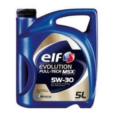 MOTORÖL ELF EVOLUT FT MSX 5W/30 5L