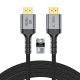 Tech-Protect UltraBoost HDMI 2.1 4K 120Hz / 8K 60Hz Kabel 300 cm - schwarz
