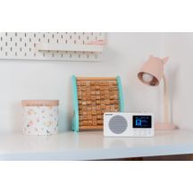 BLAUPUNKT DAB DR6WH tragbares Radio, weiß