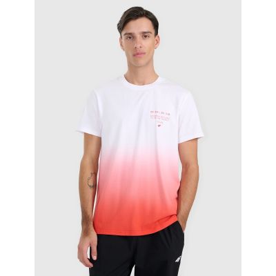 Herren-T-Shirt mit Aufdruck, regulär, Größe 4F 4FRAW25TTSHM3226-62S