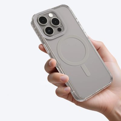 7. AmazingThing Titan Pro Mag Case mit Magnetring für iPhone 16 Pro - Grau