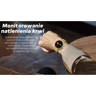 12. GRAVITY GT16-2 Schwarze Herren-Smartwatch mit schwarzem Armband