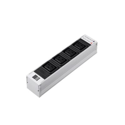 2. Rittal DK 7856.230 4-fach Steckdosenverteiler, Innen, Schwarz/Grau