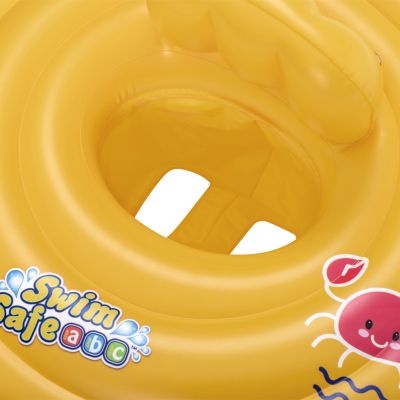 4. Bestway 32096 Swim Safe Wondersplash Rundes 3-Ring-Babyboot 92800497001