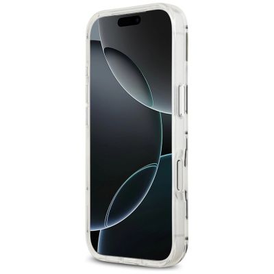 5. Karl Lagerfeld IML KL Monogram MagSafe Case für iPhone 17 Pro - Weiß