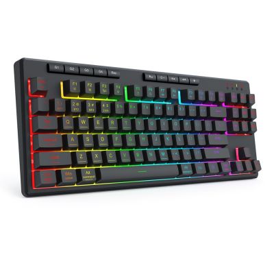 3. REDRAGON K516RGB-PRO SHIVA PRO 87 Tastatur USB + RF Wireless + Bluetooth Schwarz