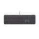 6. Logitech Signature Slim Wired K620 Business-Tastatur, universell, USB, QWERTZ, Deutsch, Graphit