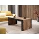 2. MILA Couchtisch 120x60x50 Wotan Eiche + Schwarz