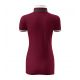 2. Malfini Collar Up W MLI-25786 Granatrotes Poloshirt