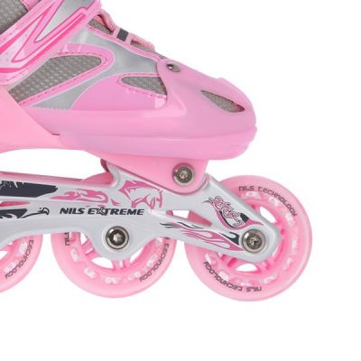 46. Nils Extreme 2in1 Pink Inlineskates, Größen 39-42 NH18366 A