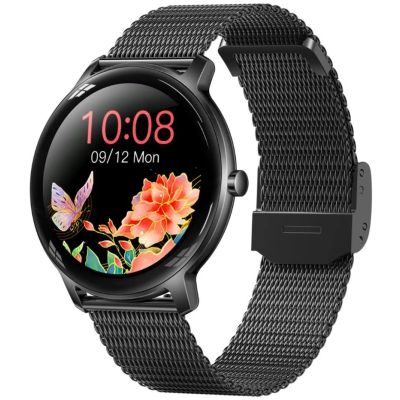 2. Damen-Smartwatch RUBICON RNBE66 Schwarz SMARUB124