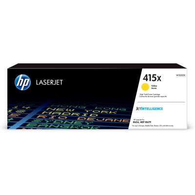 HP Toner Gelb HP 415X, HP415X=W2032X, 6000 Seiten