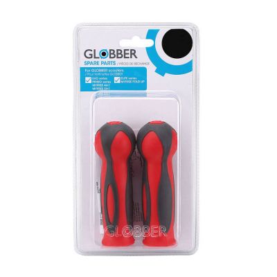 2. Globber Scooter-Griffe 2 Stück / New Red 526-003-102 