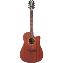 D'Angelico Premier Bowery LS Natural Mahogany Satin - elektroakustische Gitarre