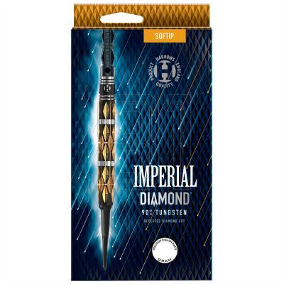 31. Harrows RED HORIZON 90 % ImperialDiamond-Darts mit weicher Spitze