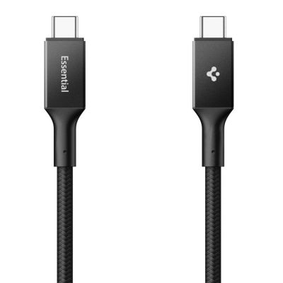 2. Spigen Essential EB10015CC USB-C / USB-C 100W 150cm Kabel - Schwarz