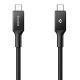 2. Spigen Essential EB10015CC USB-C / USB-C 100W 150cm Kabel - Schwarz