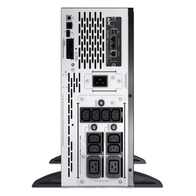 4. APC Smart-UPS X 3000VA Kurzbau-Tower/Rack-USV, umrüstbar auf LCD, 200-240V mit Netzwerkkarte