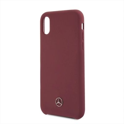 5. Mercedes Silicone Line iPhone X/XS Hülle - Rot