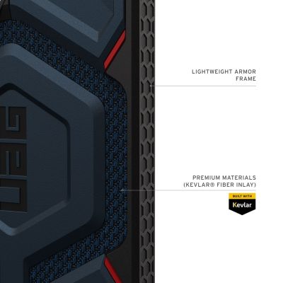 6. Urban Armor Gear Monarch Pro Kevlar Handyhülle 17,5 cm (6,9") Dunkelblau