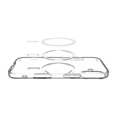 5. Spigen Liquid Crystal MagSafe Case für iPhone 17 - Klar und Weiß