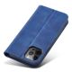 5. Magnet Fancy Case Hülle für iPhone 12 Pro Max Tasche Kartenetui Kartenständer Blau