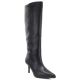 Damen-Lederstiefel mit hohem Absatz, gefüttert, schwarz, Big Star UU274497