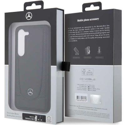 8. Mercedes Urban Lederhülle für Samsung Galaxy S23 FE – Schwarz
