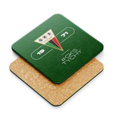 2. GKS Tychy Becher mit Untersetzer Nr. 1971