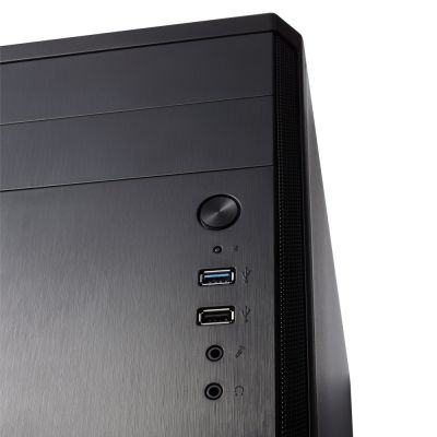 4. Fractal Design CORE 1100 Mini Tower Schwarz