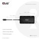 7. Club3D USB-C 9-in-1-Hub >2xHDMI/2xUSB/USB-C/LAN 4K60Hz PD100W (Einzelhandel)
