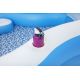 19. Bestway 54409 Aufstellpool, aufblasbarer Pool, oval, blau-weiß