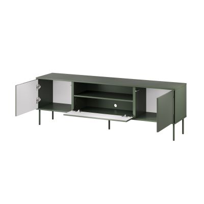 2. EF TRESSE TV-Schrank 180x40x54,5 mattgrün