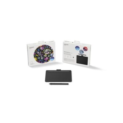 7. Wacom Intuos S Grafiktablett Schwarz 2540 lpi 152 x 95 mm USB