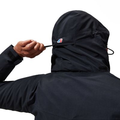 9. Berghaus Hillwalker InterActive Shell Damenjacke mit Membran, Größe S, Schwarz
