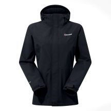 Berghaus Hillwalker InterActive Shell Damenjacke mit Membran, Größe M, Schwarz
